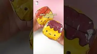 How to make fluffy paper Pudding🍮