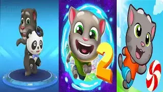 Talking Tom Karting New Update VS TALKING TOM GOLD RUN 2 VS TALKING TOM CANDY RUN  - TALKING TOM
