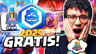 CRL 2025 Badges, Emotes, and Much More... Free Rewards for Everyone! - CLASH ROYALE ITA