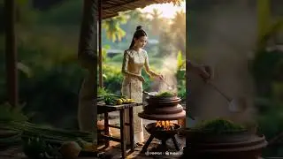 THE GIRL IS RICE COOKER  KH  #korean #food #love #cooking #foodie #beautiful