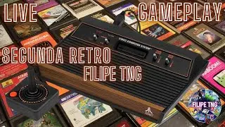 SEGUNDA RETRO - ATARI 2600! #shorts #shortvideo #short #shortsviral #live #games #nostalgia #retro
