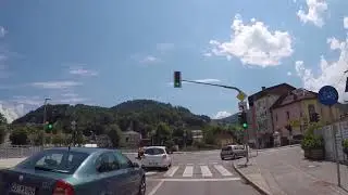 Slovenia Idrija City center, Gopro / Slovénie Idrija Centre, Gopro