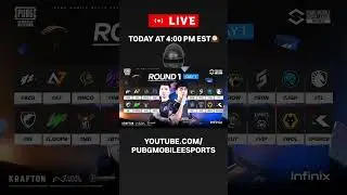 PUBGMOBILE PMSL Fall Americas LIVE AT 4pm EST! #pubgmnextstarprogram #pubgmesports #pmslamericas