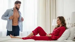 Singură în patul milionarului, în pijama scurtă — nu știa că el o va găsi acolo!