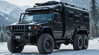 Toyota Hummer 6x6 Camper 2026 | Futuristic Motorhome Review & Features