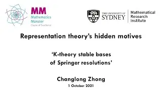 Changlong Zhong: K-theory stable bases of Springer resolutions