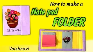 How to make a DIY Note pad folders organizer 2021 ! Notepad folder organizer ! Art Galaxy