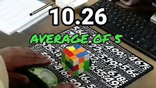 10.26 Rubik's Cube New Average of 5