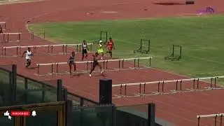 Girl's 100m hurdles heat 1. 16.50sec. Ashanti Region Inter-co. Zone 5. 2026.