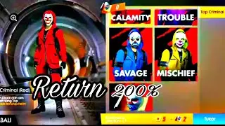 UPCOMING EVENT IN FREEFIRE TOP CRIMINAL RRTURN 200 % CONFIRM + NEON CRIMINAL || LIKE &  SUBSCRIBE ||