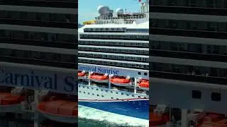 Carnival Sunrise Cruise Ship in Miami