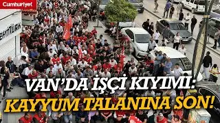 Van B&uuml;y&uuml;kşehir Belediyesi'nde iş&ccedil;i kıyımı: Kayyum protestoları 6. g&uuml;n&uuml;nde!