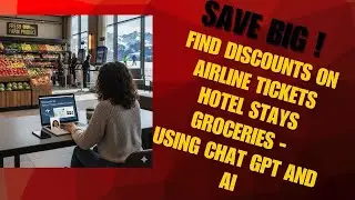 How to Find Cheap Flights, Hotel Deals & Grocery Discounts Using ChatGPT