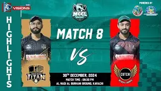 Highlights - Match 8 - Memon Community Cricket League-Cutchi Memon Champs Vs Jamnagir Wehvaria Titan