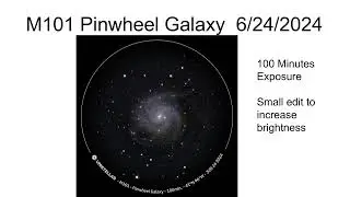 Equinox 2 Telescope M101 M57 M27 Range of Exposure Times