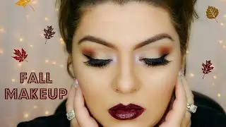 Makeup Tutorial | Warm Tones Dark Lips