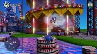 LEGO Sonic spins on the LEGO Carnival Night Zone wheel for 15 minutes
