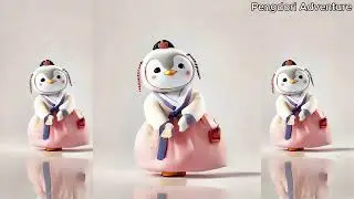 Penguin Group Waddle Dance #PenguinWaddle #dancingpenguin #penguinmoves #waddleon #penguingroove