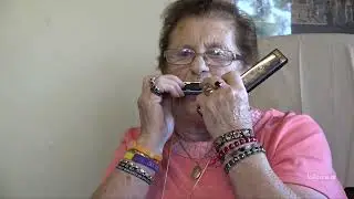 Mary Brogan, Finchogue, Enniscorthy -Traditional Mouth Organ Music from Co. Wexford