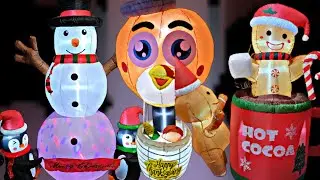 New 2022 Christmas Holiday Inflatables from Amazon!