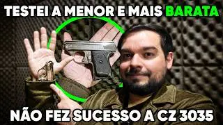 Testei a Menor e mais BARATA do Brasil! Por que N&Atilde;O fez Sucesso a CZ 3035