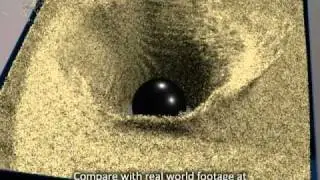 Free-flowing Granular Materials with Two-way Solid Coupling