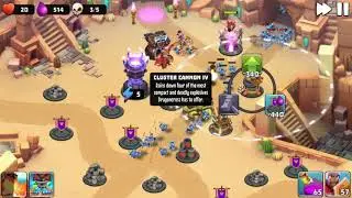 Castle Creeps TD - Chapter 35 Level 138 Winding Ways - 3 Stars (Without Sentinel)