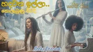 🎧| හදවත ඉල්ලා නොලැබුණු විටදි |🎧| Hadawatha Illa - Relax Cover Version l 💔 | With Soft Music