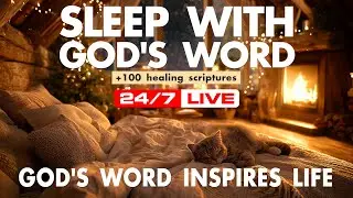 God meets you before sleep deepens. Sleep with God&rsquo;s word and soften inside.