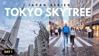 🇯🇵 FIRST TIME IN JAPAN | Tokyo Skytree, Hop-On Bus & Shinjuku Nights | Day 1