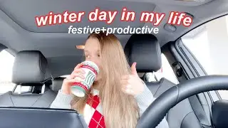 productive WINTER DAY IN MY LIFE