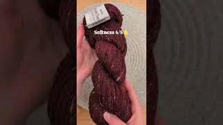 A New Tweedy Yarn For Your Autumn! Knit Picks Woolen Tweed Yarn Review #shorts #crochet #knitting