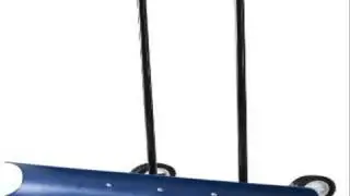 The Snowcaster 30SNC 36-Inch Bi-Directional Wheeled Snow Pus