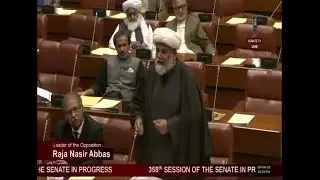 Opposition Leader Senator Allama Raja Nasir Abbas Jafari Speech in Senate After Islamabad Bomb Blast