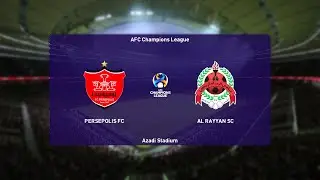 ⚽ Persepolis vs Al Rayyan ⚽ | AFC Champions League (29/04/2021) | PES 2021