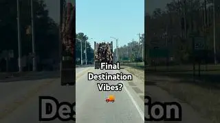 Hidden in Motion: Logging&nbsp;Truck&nbsp;Scare&nbsp;Ahead? 🚚