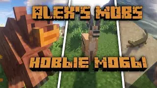Обзор модов: #Minecraft​​​ Alex's Mobs [1.16.5] #1