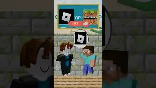 Bacon VS. Steve - Roblox VS. Minecraft