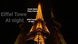 Iconic Spots in Paris, France | #shorts #mickeytravelvlog #paris  #travel #photography #scenicviews