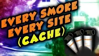 BEST A-SITE CACHE SMOKES! (Counter-Strike: Global Offensive)