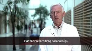 Pollenallergi og diagnostisering