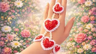 BEAUTIFUL Hearts &hearts;️ 🤩 Crochet  Hathband#Easy trick #Beginner Friendly 