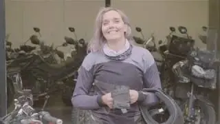Victoria Pendleton tackles the Triumph Adventure Experience
