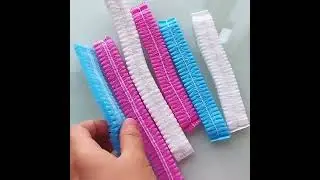 Disposable Non woven mob cap hairnet cap Clip cap