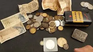 I BOUGHT A MIXED LOT OF COINS... SILVER SCORE !!!!