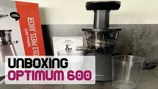 Unboxing Optimum 600M Juicer from Froothie | Best Cold Press Juicer 2021