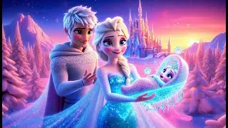 Elsa's Magical Baby Arrival 👶❄️ | Frozen Lullaby Storytime 🌙✨ | Bedtime Fairy Tale for Kids!