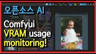 AI Open source Comfyui VRAM monitoring, Crystools