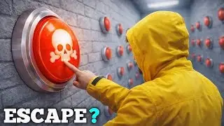 100 buttons but only 1 button to escape 😱