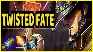 TWISTED FATE VS VIKTOR MID GAMEPLAY